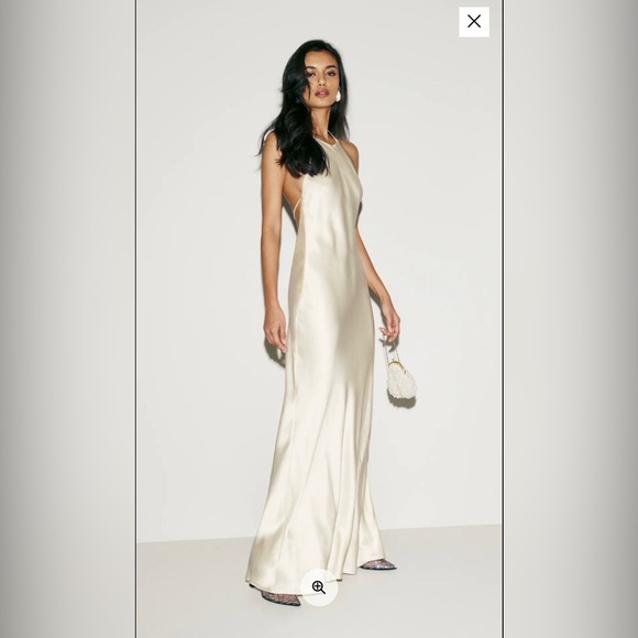 Reformation Dresses & Skirts - Reformation Cream Backless Dress